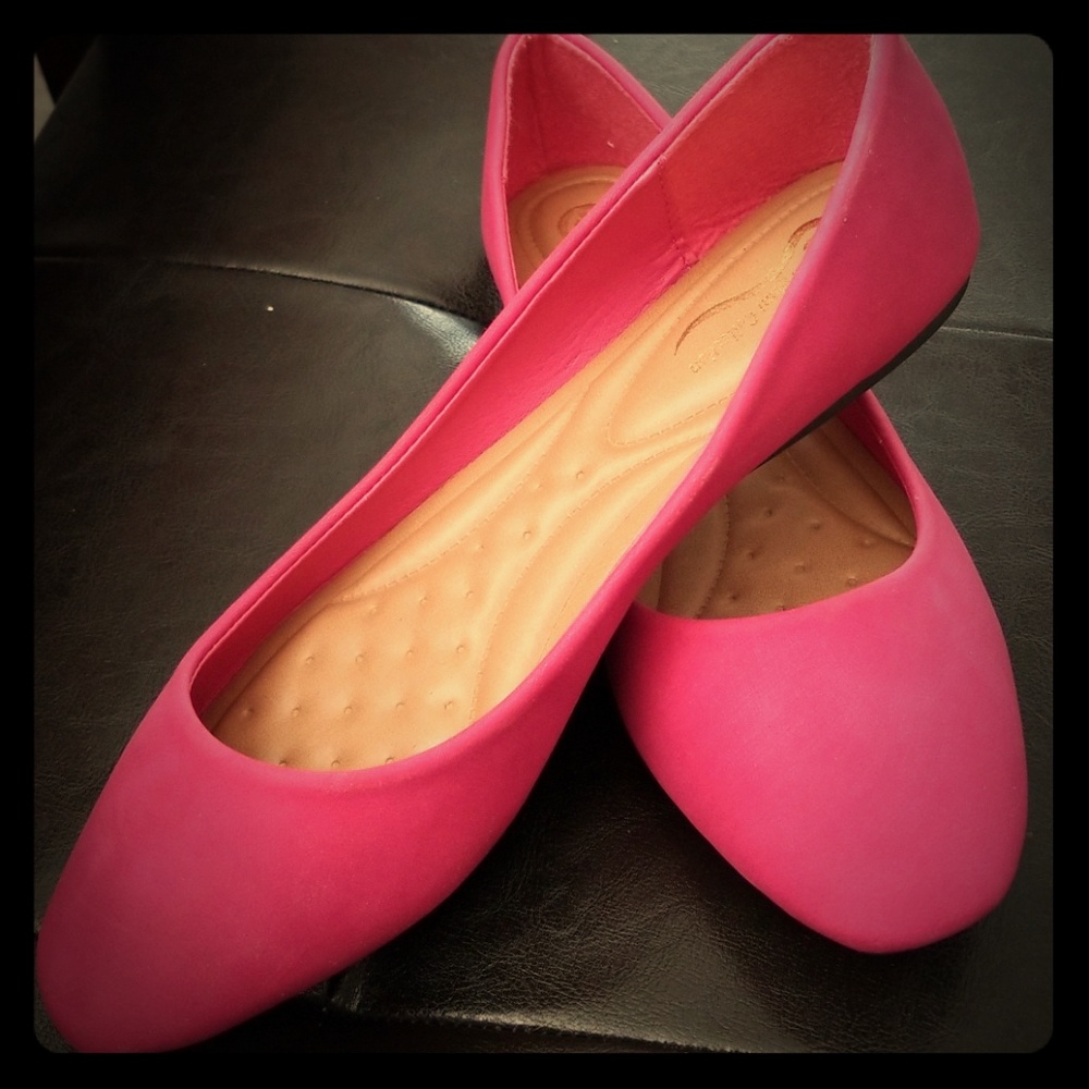 Pink Ballet Flats